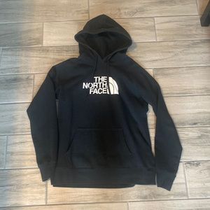 the north face black hoodie M
